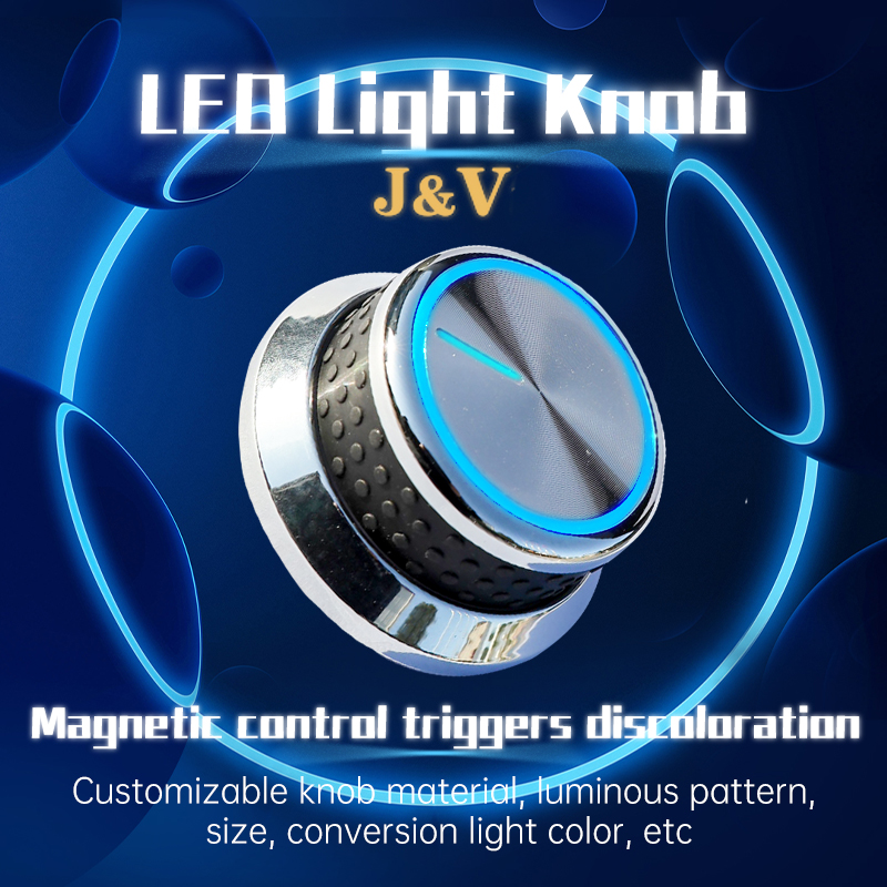LED Luminous knob assembly